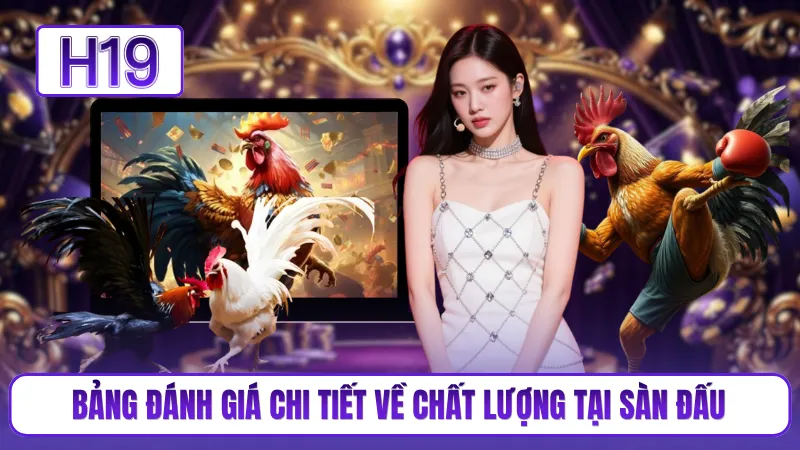 Bảng đánh giá chi tiết về chất lượng tại sàn đấu